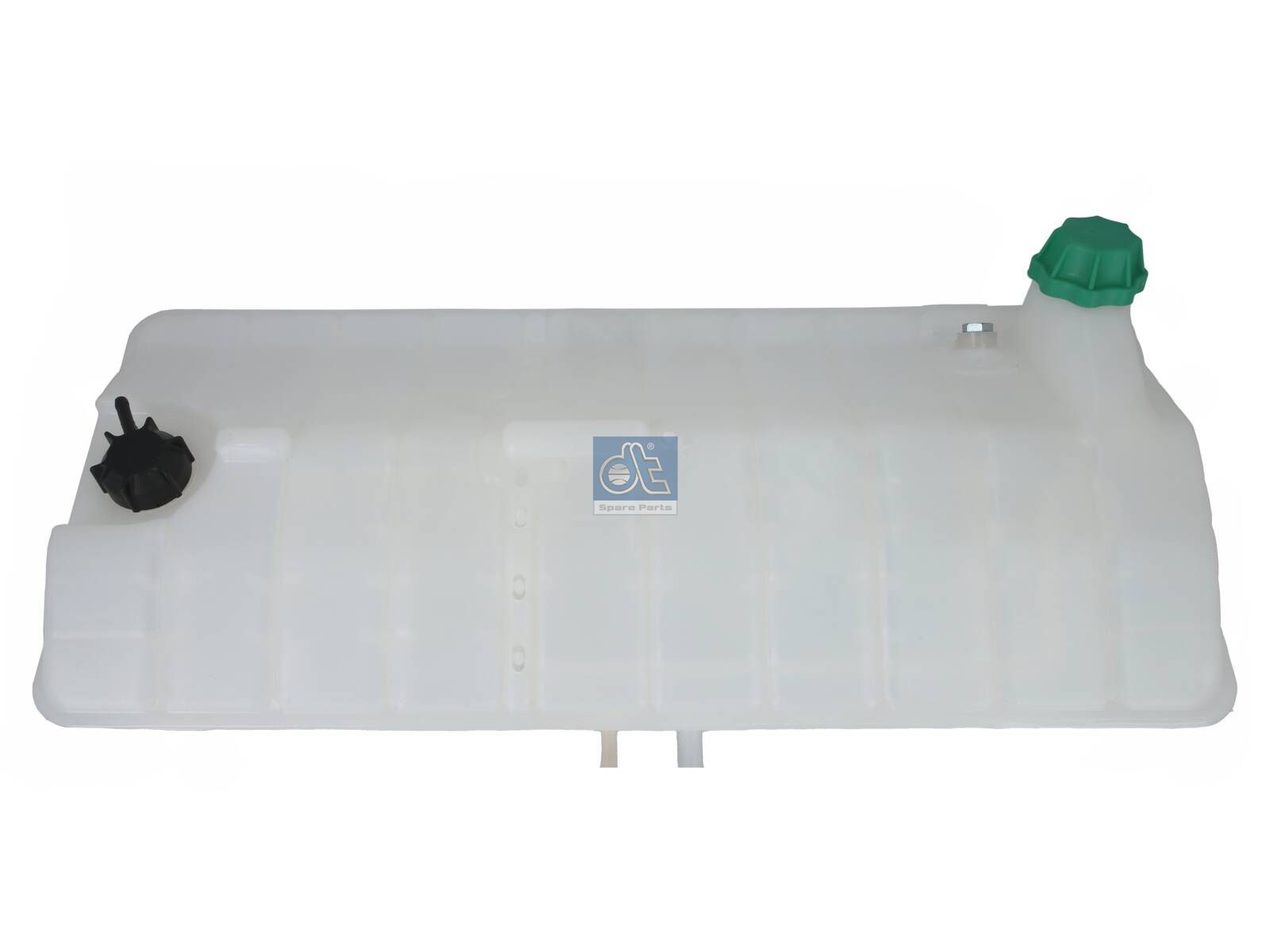 DT Spare Parts 3.16233 Expansion tank, with cap, without sensor, 5.6 l, L: 742 mm, W: 321 mm, T: 130 mm