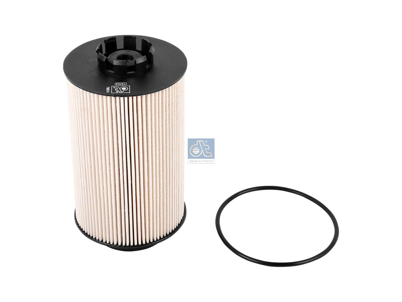 DT Spare Parts 3.22009 Fuel filter insert, d: 45 mm, D: 95 mm, H: 173 mm