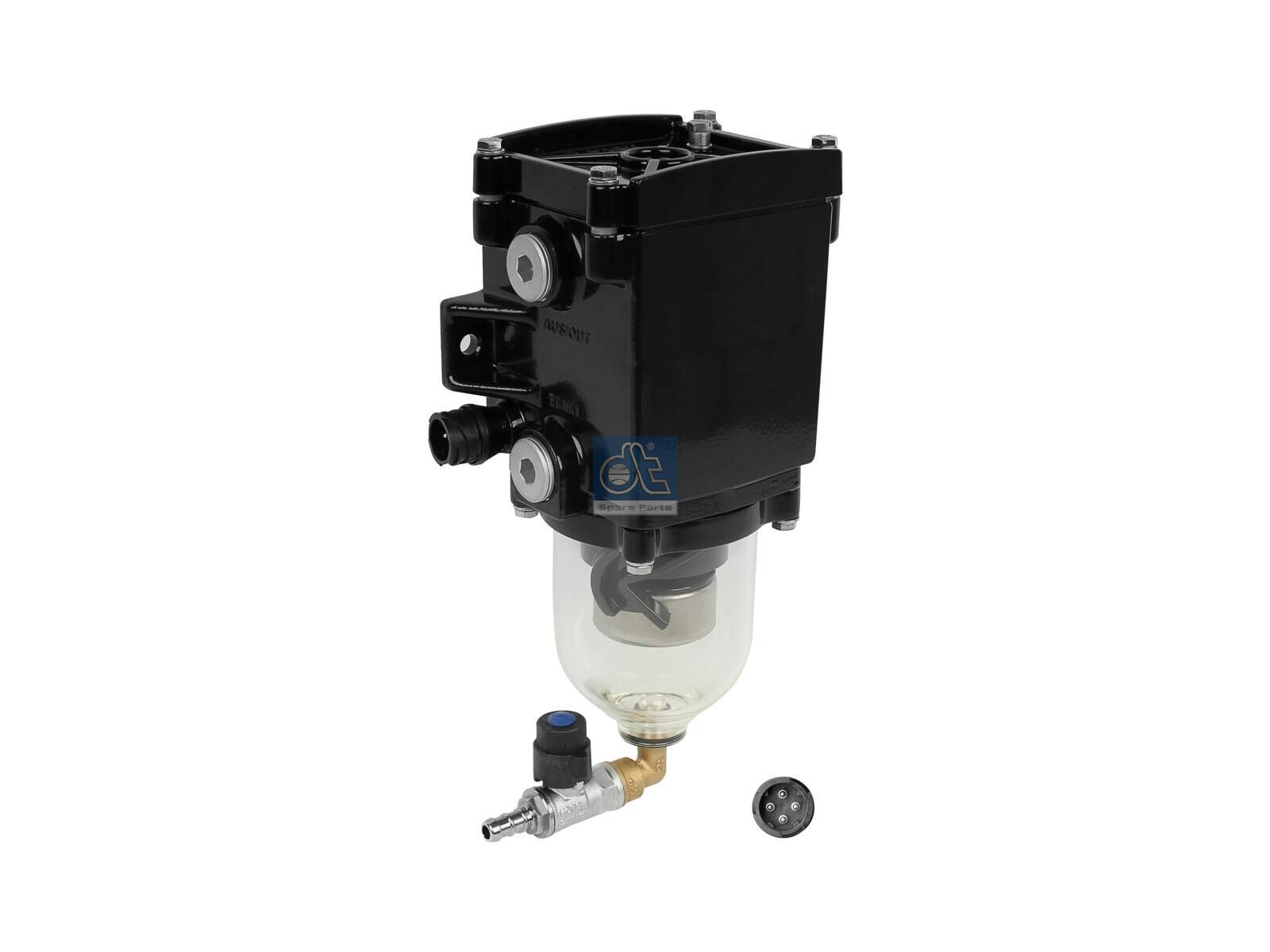 DT Spare Parts 3.22019 Fuel filter, water separator, heatable
