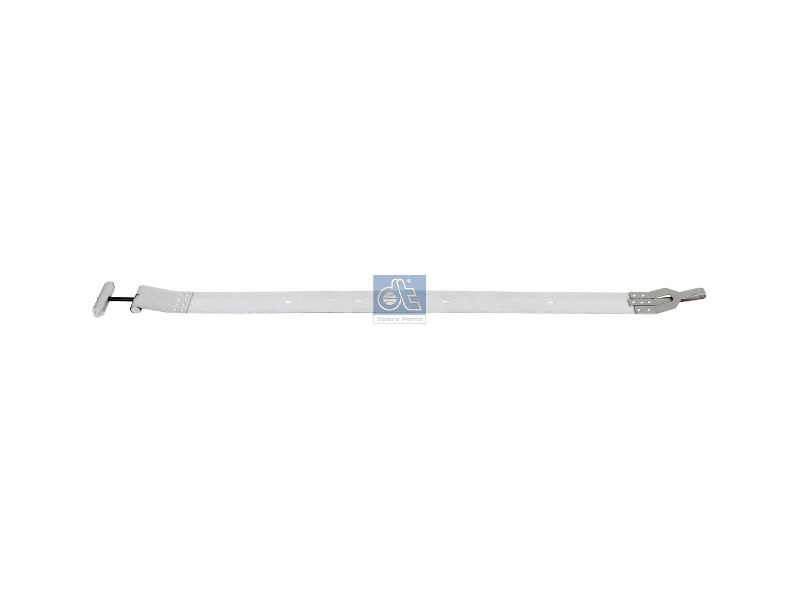 DT Spare Parts 3.23031 Tensioning band, fuel tank, Lmin: 1310 mm, Lmax: 1380 mm, W: 70 mm, S: 1.8 mm