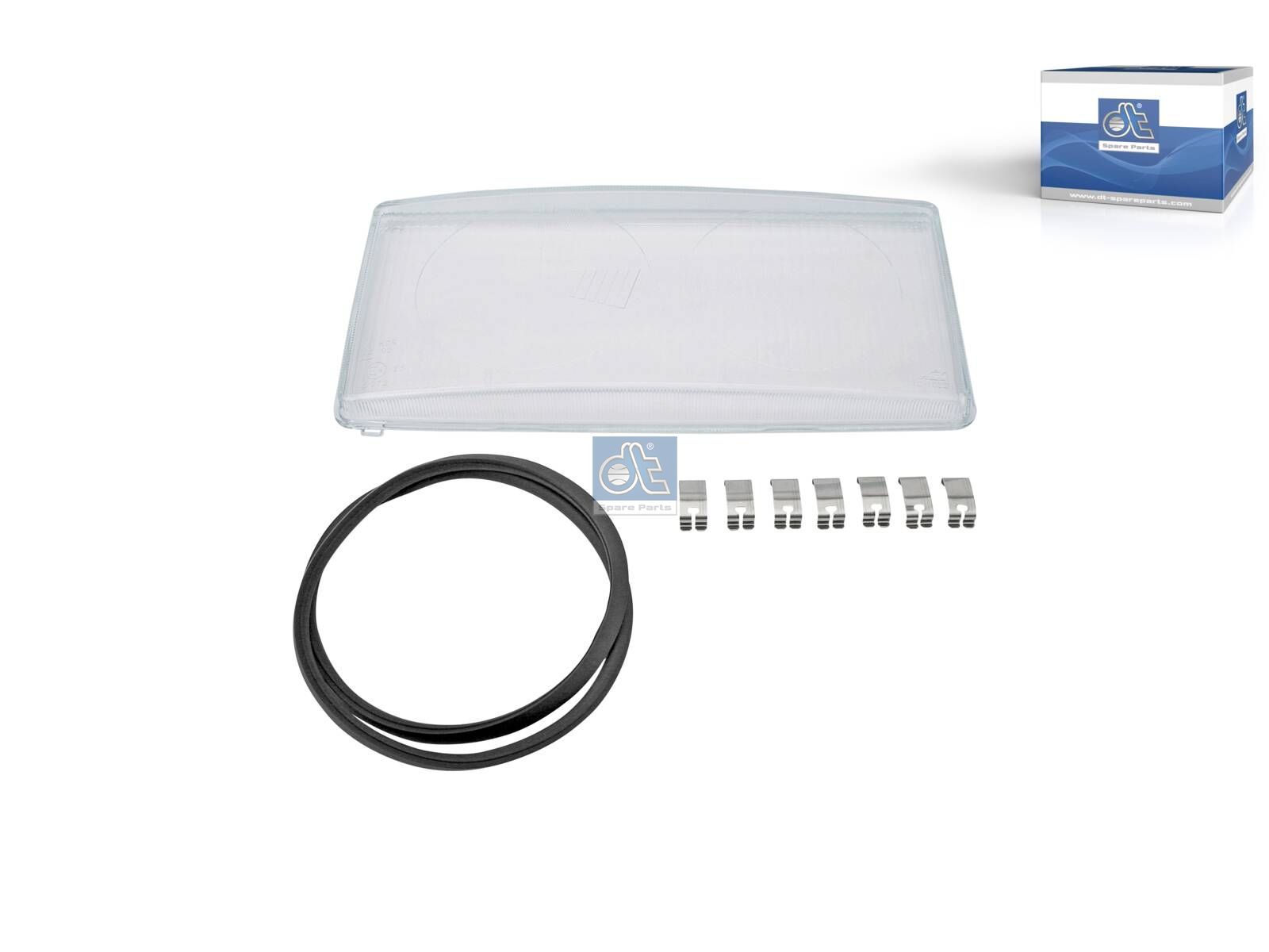 DT Spare Parts 3.31022 Headlamp glass, right