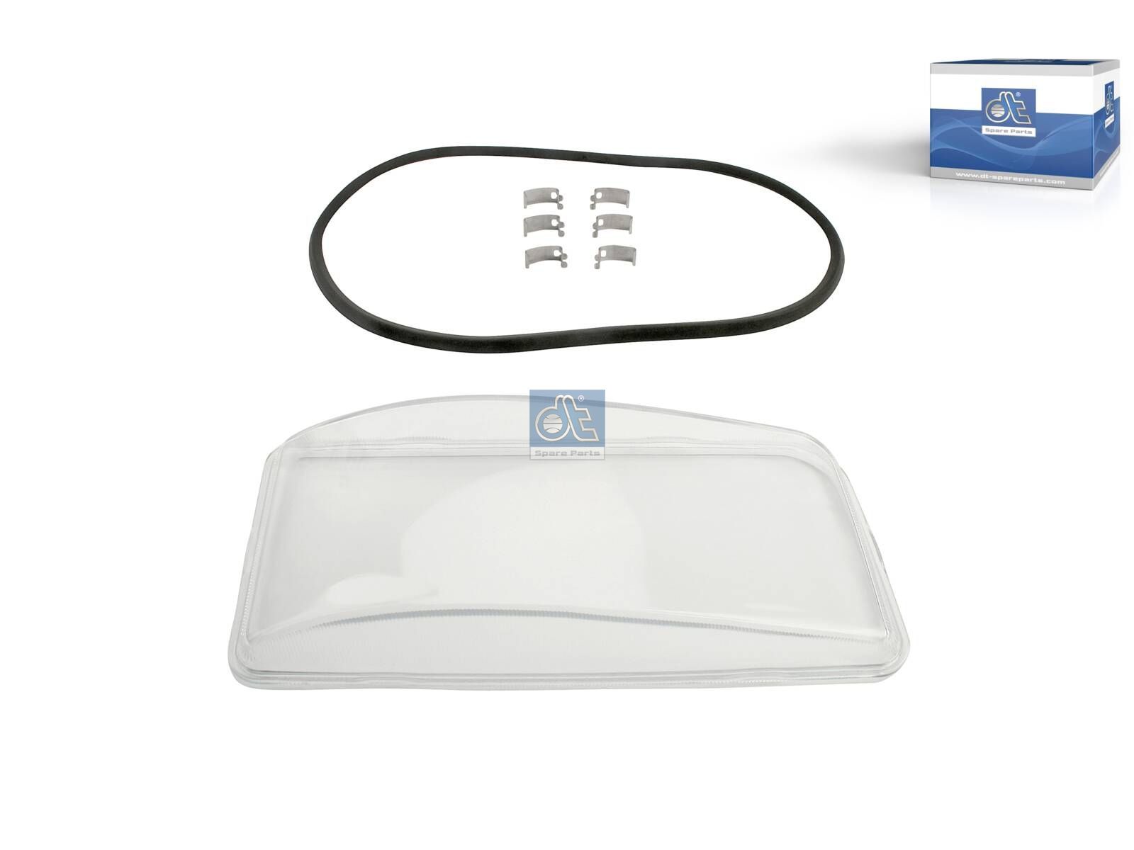 DT Spare Parts 3.31024 Headlamp glass, right