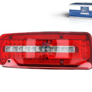 DT Spare Parts 3.32026 Tail lamp, left, with license plate lamp