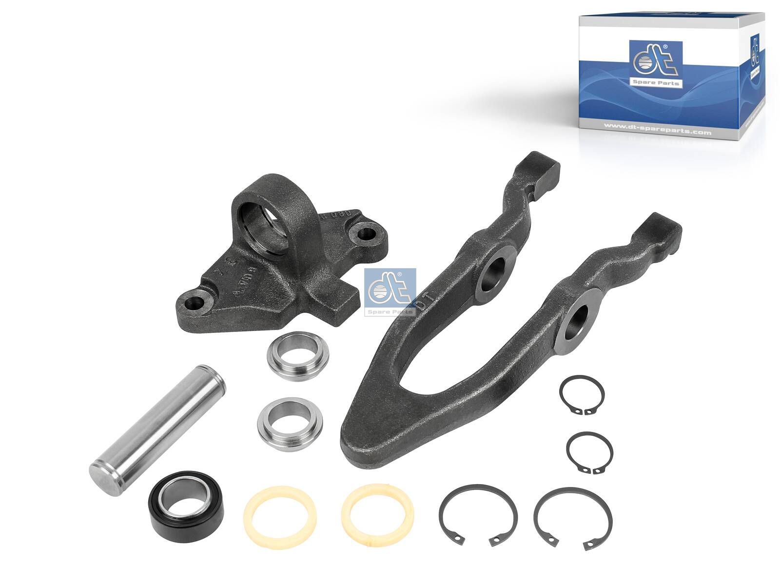 DT Spare Parts 3.40204 Release fork, complete with bracket, d: 25 mm, w: 78.5 mm