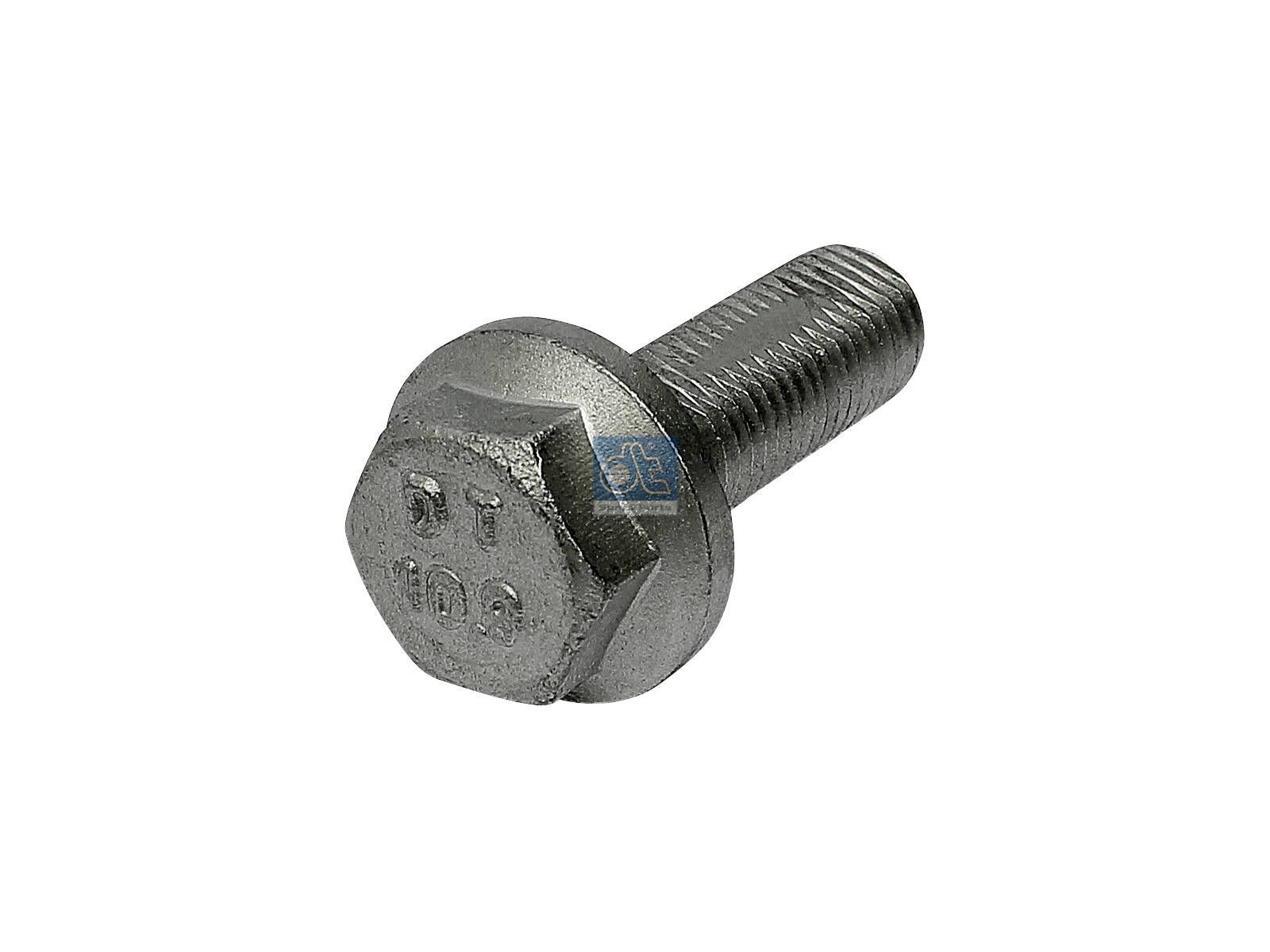 DT Spare Parts 3.59124 Screw, M12 x 1,5, Lu: 35 mm, SW: 17, 10.9
