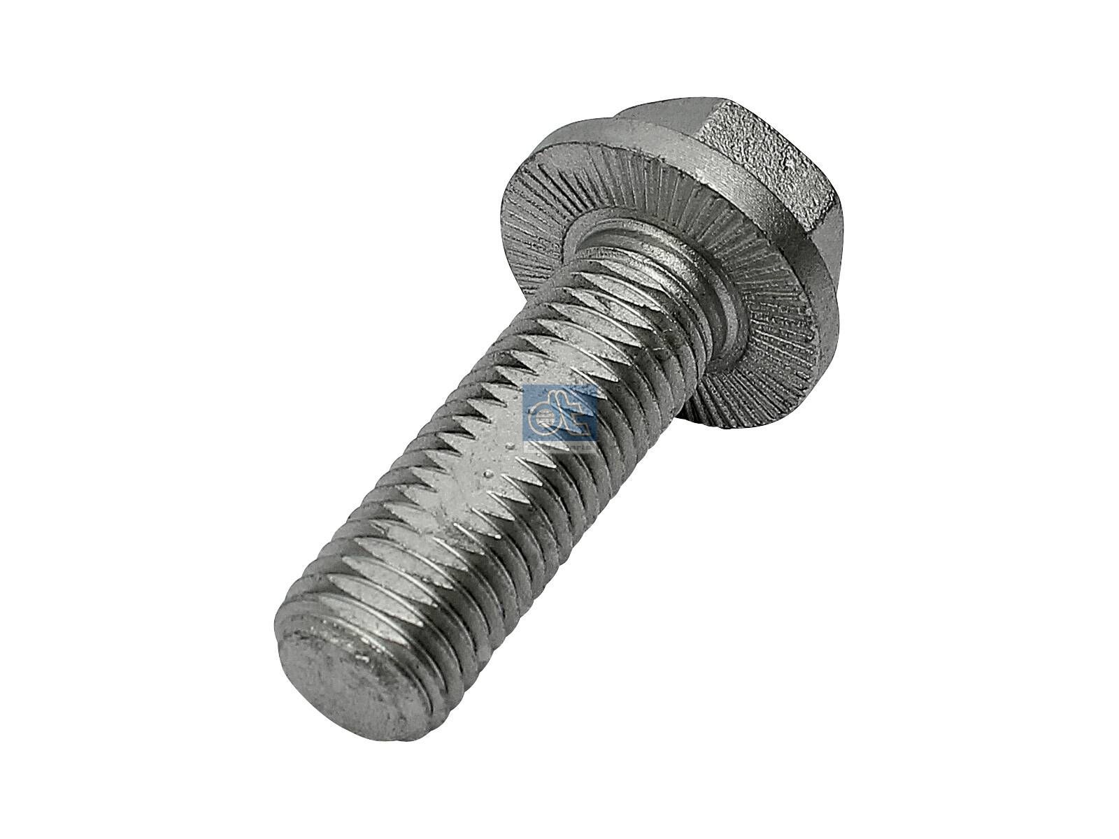 DT Spare Parts 3.59124 Screw, M12 x 1,5, Lu: 35 mm, SW: 17, 10.9