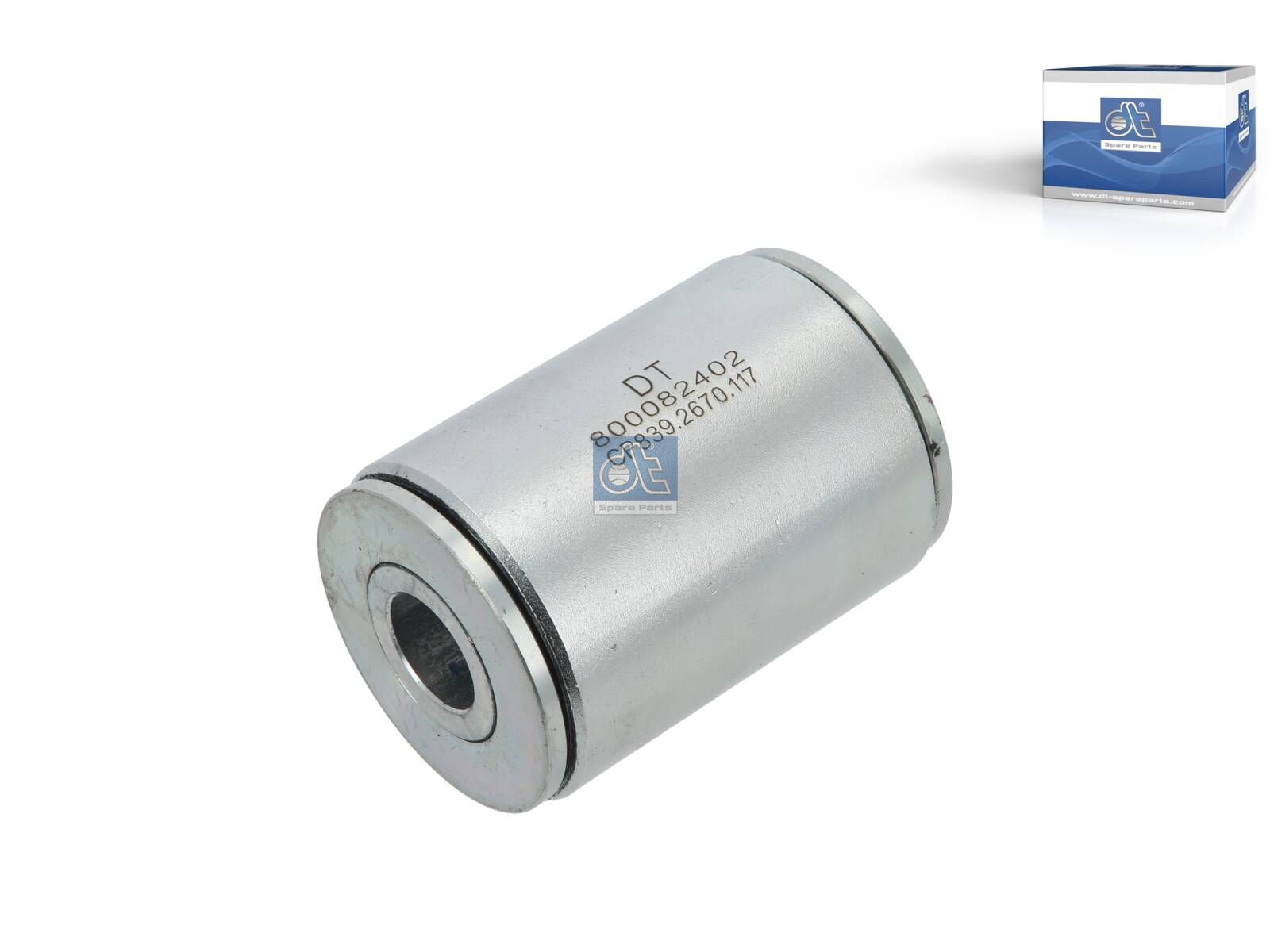 DT Spare Parts 3.65117 Spring bushing, d: 24 mm, D: 70 mm, L: 100 mm