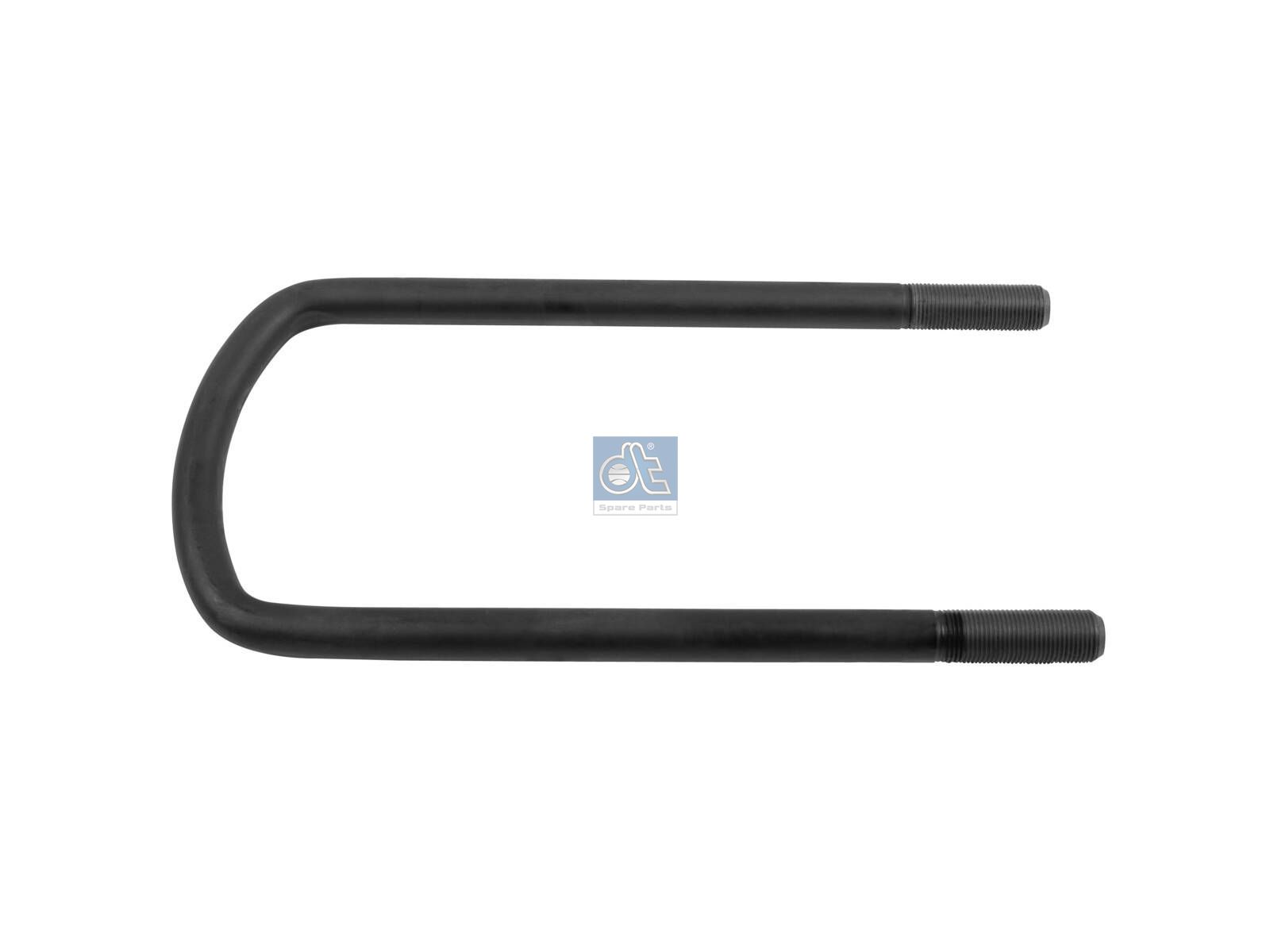 DT Spare Parts 3.66112 U-bolt, r: 16 mm, R: 150 mm, M24 x 2, LTh: 70 mm, L: 400 mm, w: 166 mm