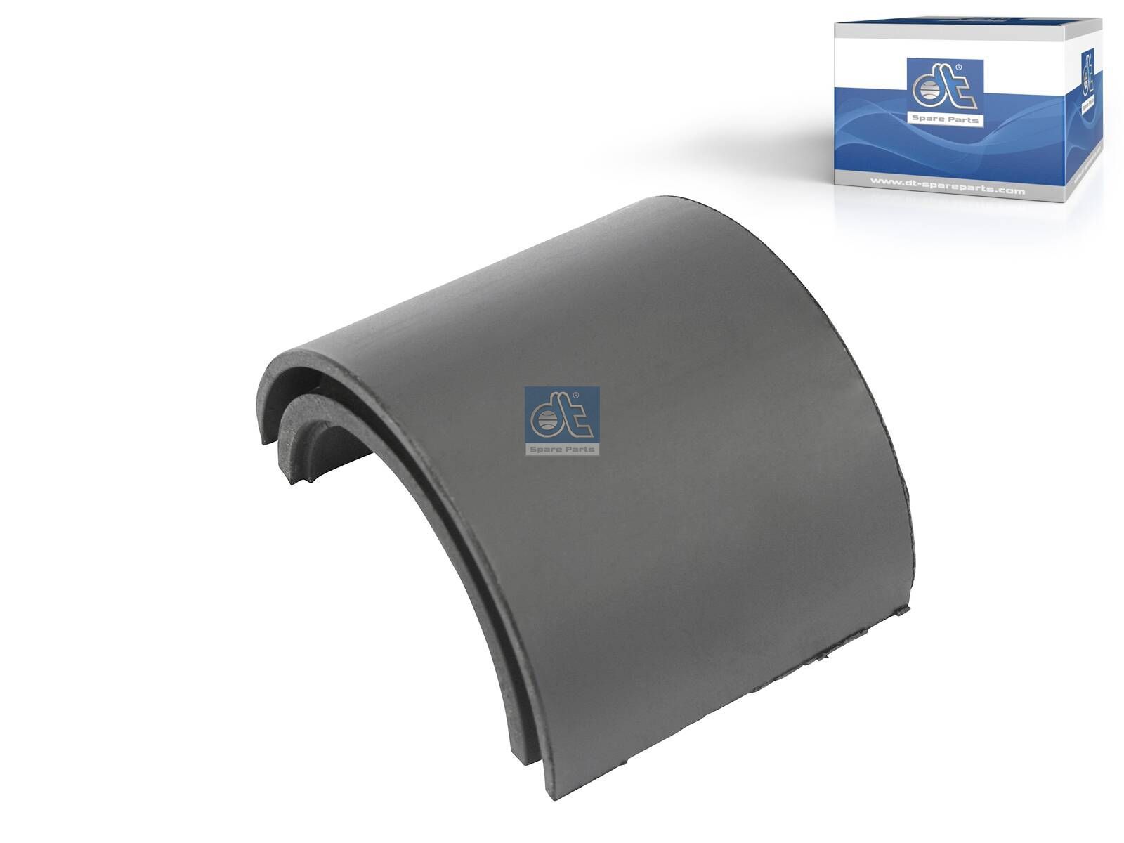 DT Spare Parts 3.67027 Bushing half, stabilizer, d: 55 mm, D: 77 mm, H: 55 mm
