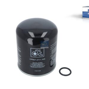 DT Spare Parts 3.71025SP Air dryer cartridge, with coalescence filter, 2-stage, D: 140 mm, SG41 x 1,5, H: 165 mm, max. 14 bar