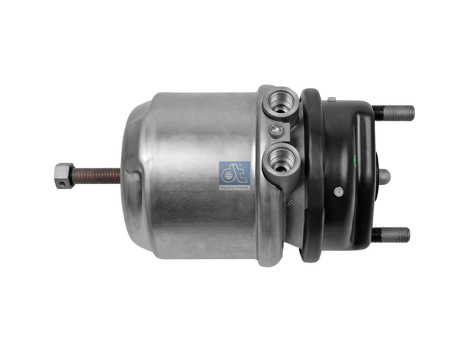 DT Spare Parts 3.74004 Spring brake cylinder, left, M16 x 1,5, M22 x 1,5, Ls: 57 mm, Lp: 20 mm