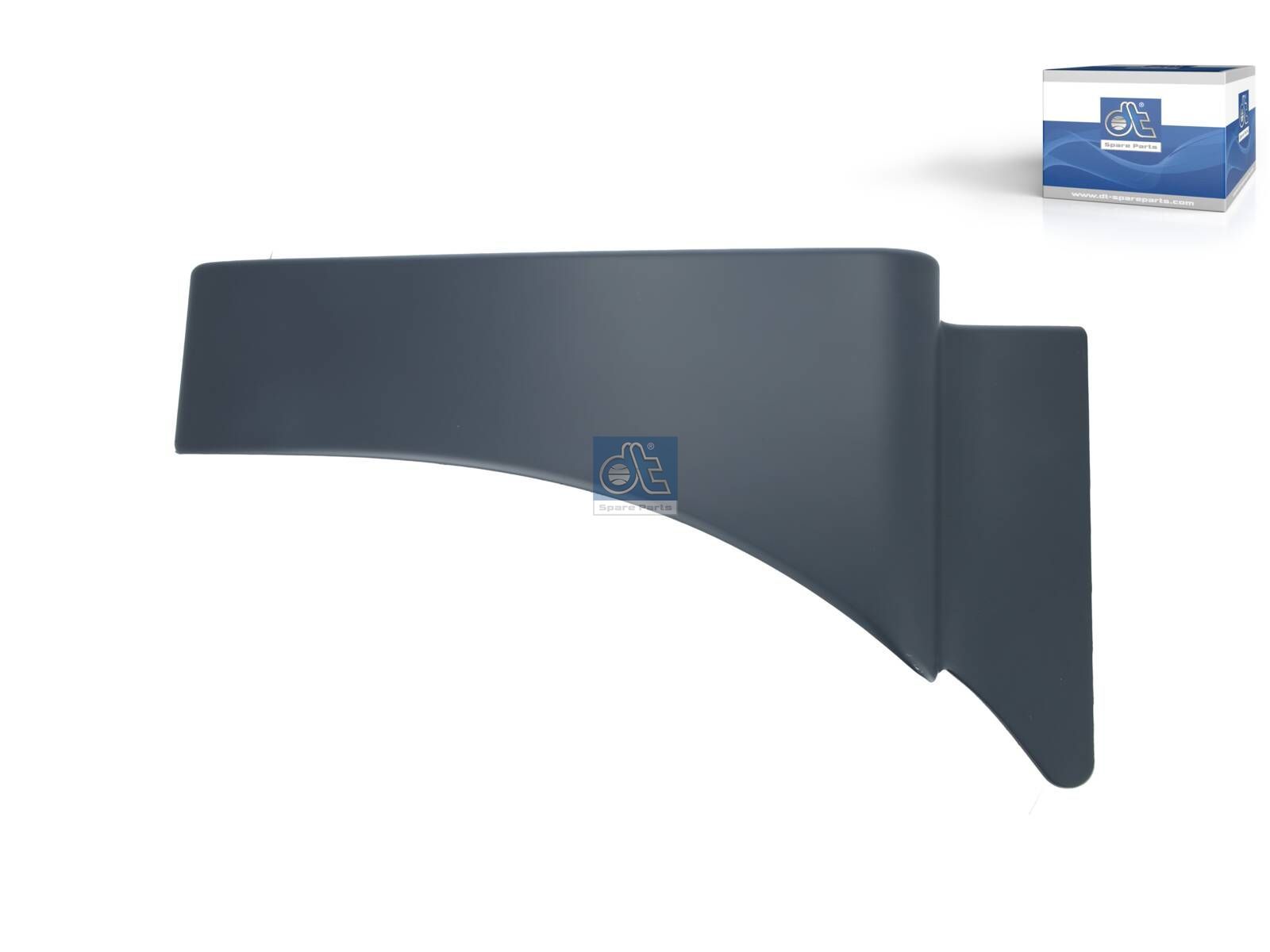 DT Spare Parts 3.80355 Fender trim plate, rear, grey