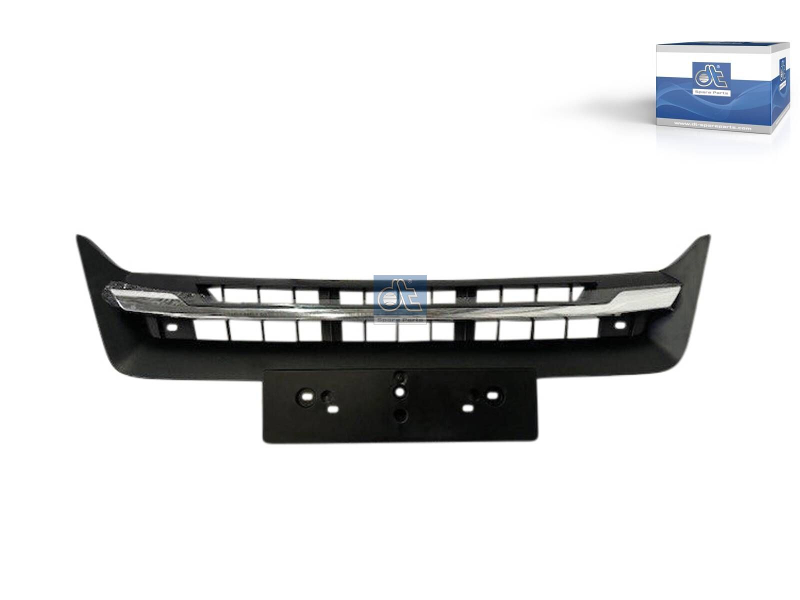DT Spare Parts 3.80379 Cover moulding, Front grill, chromed