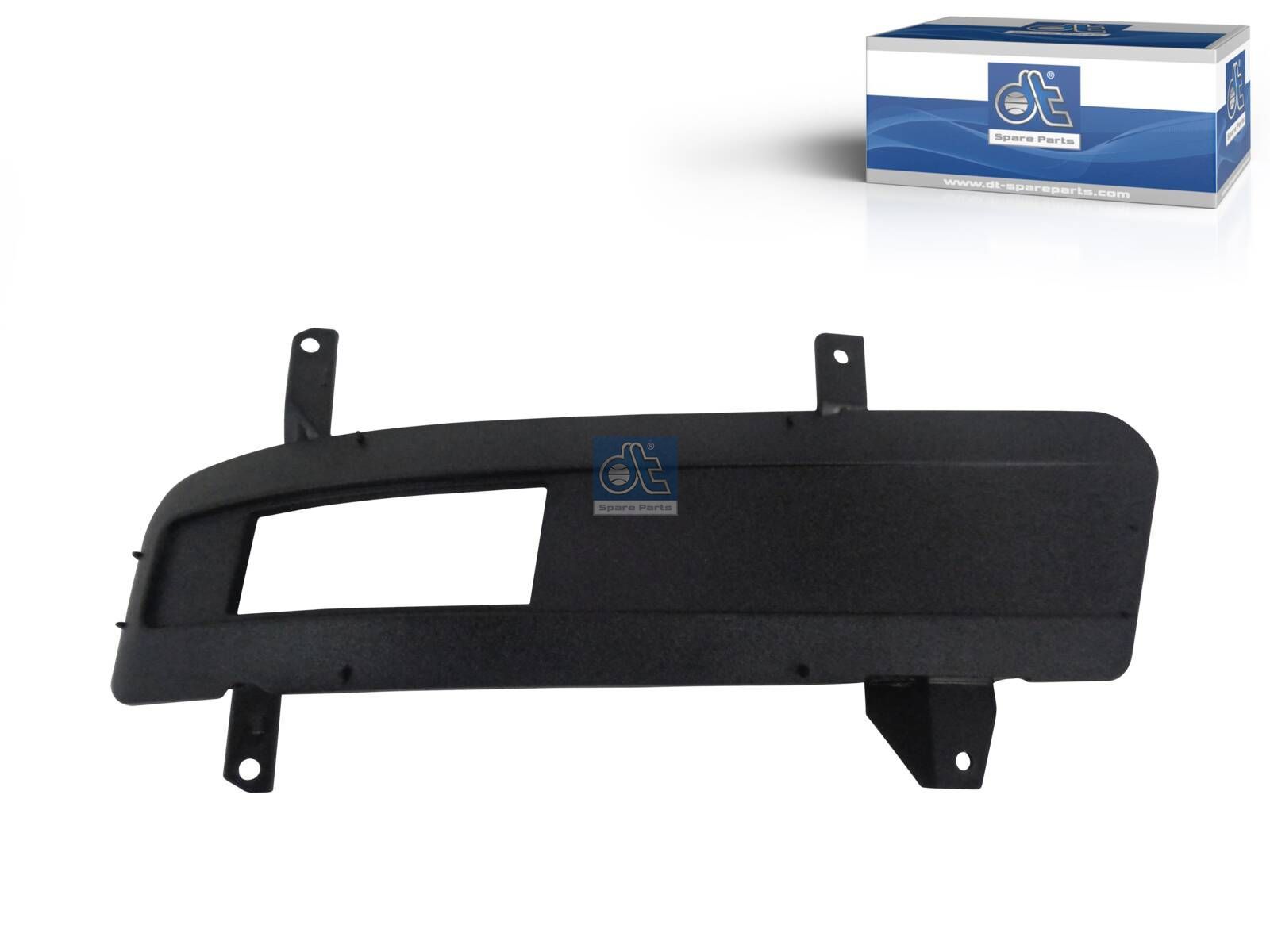 DT Spare Parts 3.81299 Cover, fog lamp, left, black