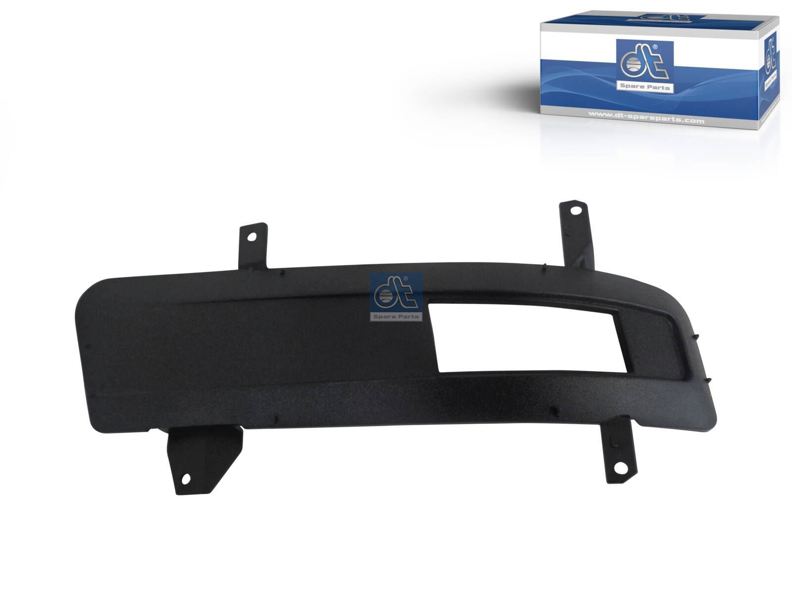 DT Spare Parts 3.81300 Cover, fog lamp, right, black