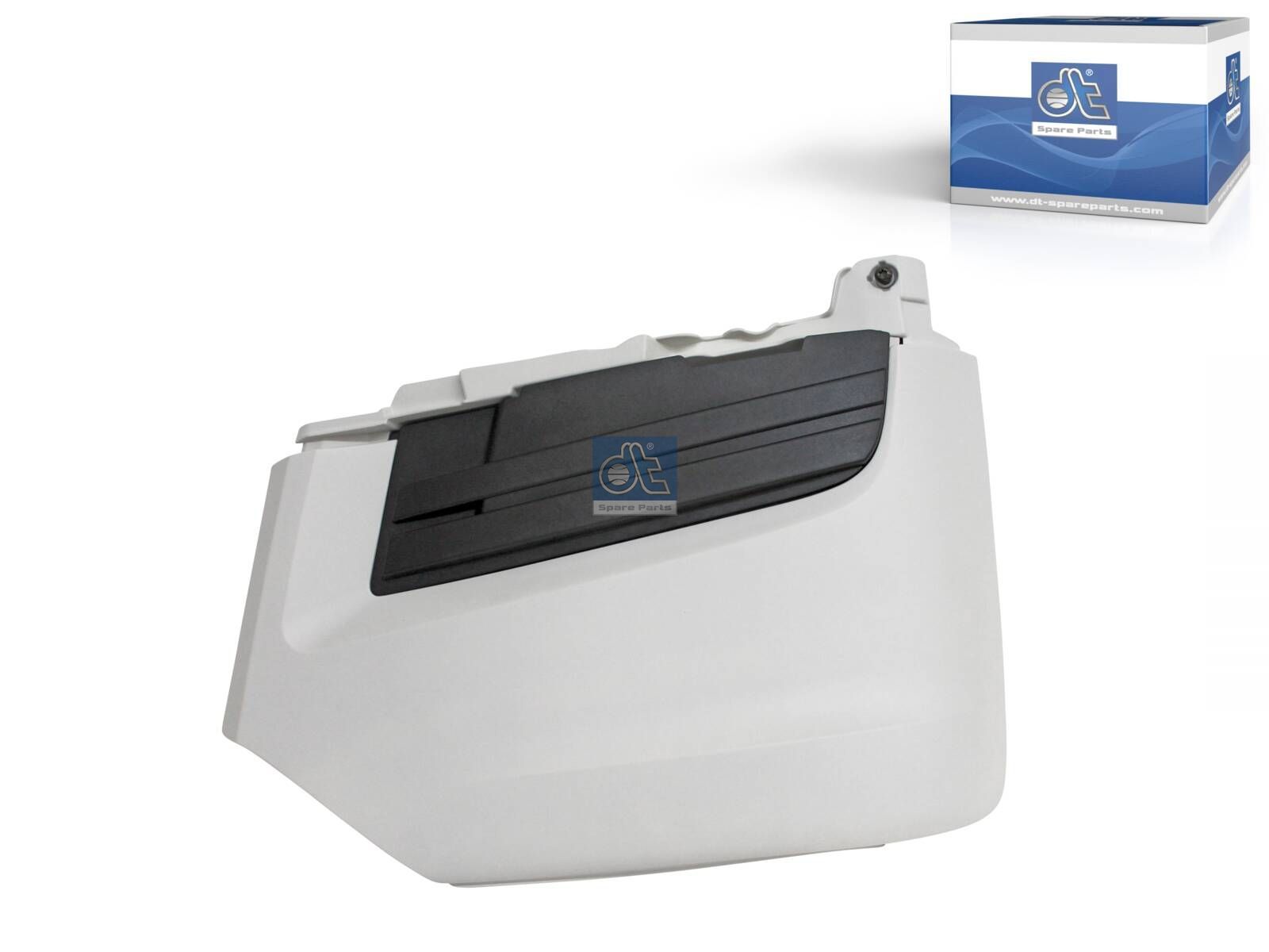 DT Spare Parts 3.81303 Bumper cover, left, white