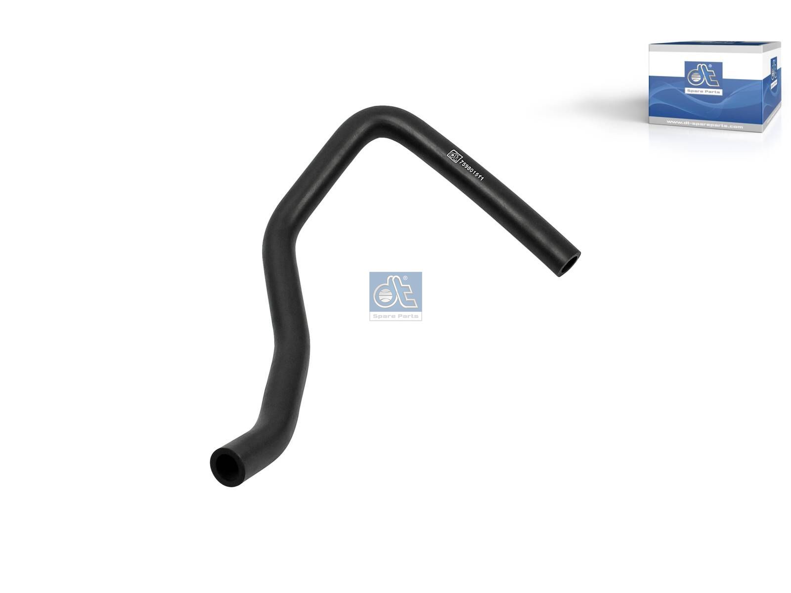 DT Spare Parts 3.82255 Hose, heating, d: 17.5 mm