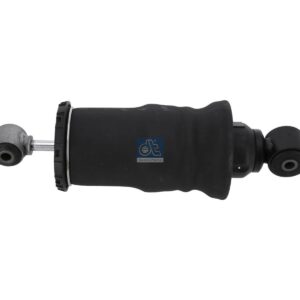 DT Spare Parts 3.83036SP Cabin shock absorber, with air bellow, left, rear, D1: 13 mm, D2: 45 mm, b: 12 mm, Lmin: 254 mm, Lmax: 338 mm