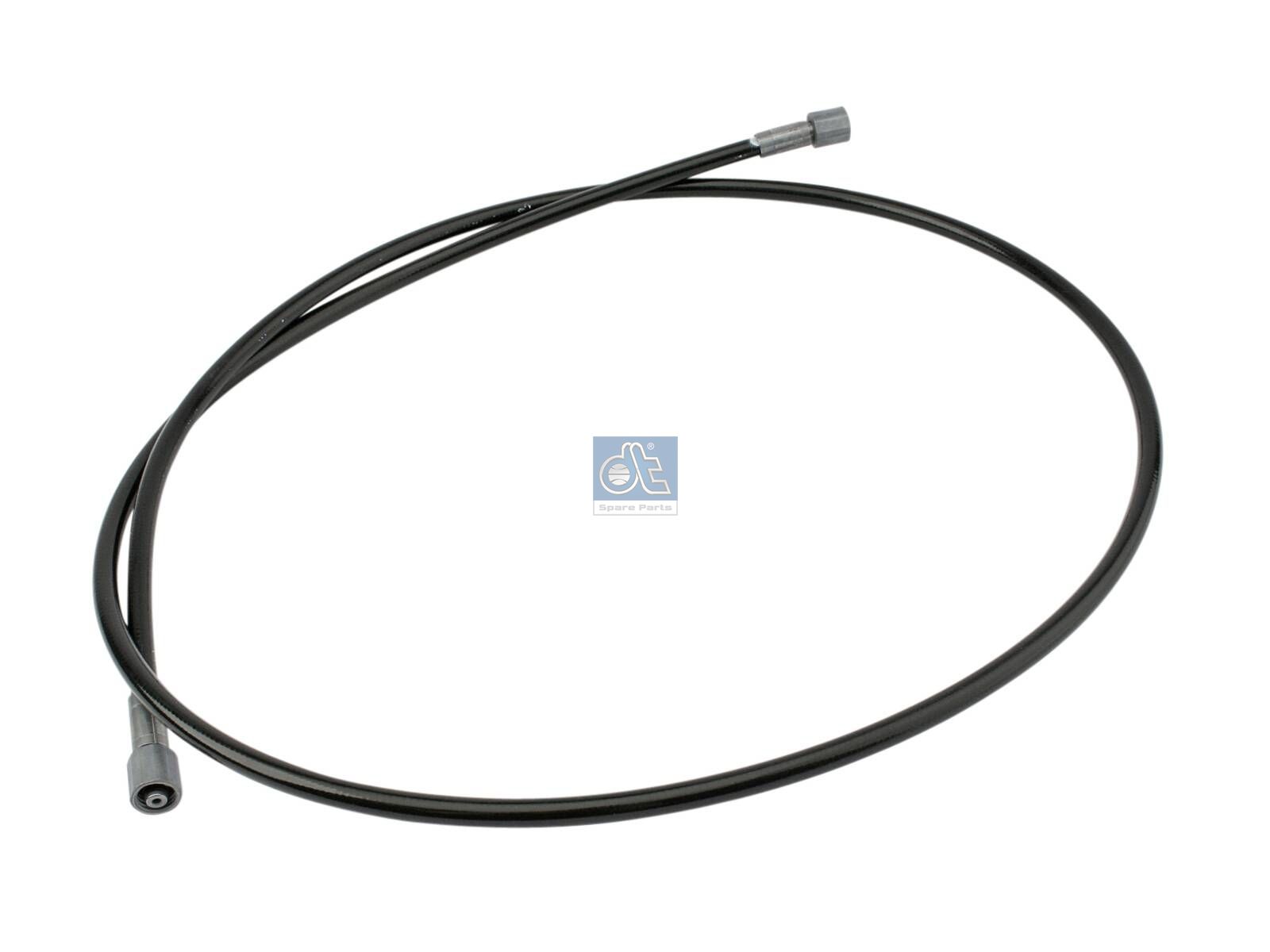 DT Spare Parts 3.84052 Hose line, cabin tilt, D: 8.3 mm, M12 x 1,5, M12 x 1,5, L: 1500 mm, L1: 1500 mm, 400 bar