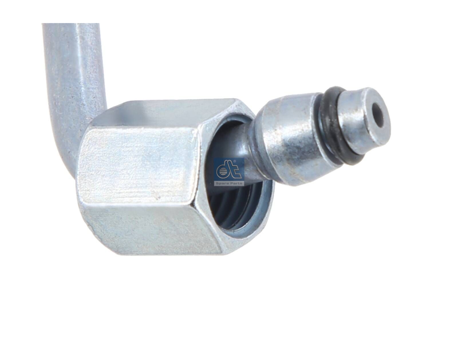 DT Spare Parts 3.84064 Hose line, cabin tilt, M12 x 1,5, L: 465 mm, 420 bar