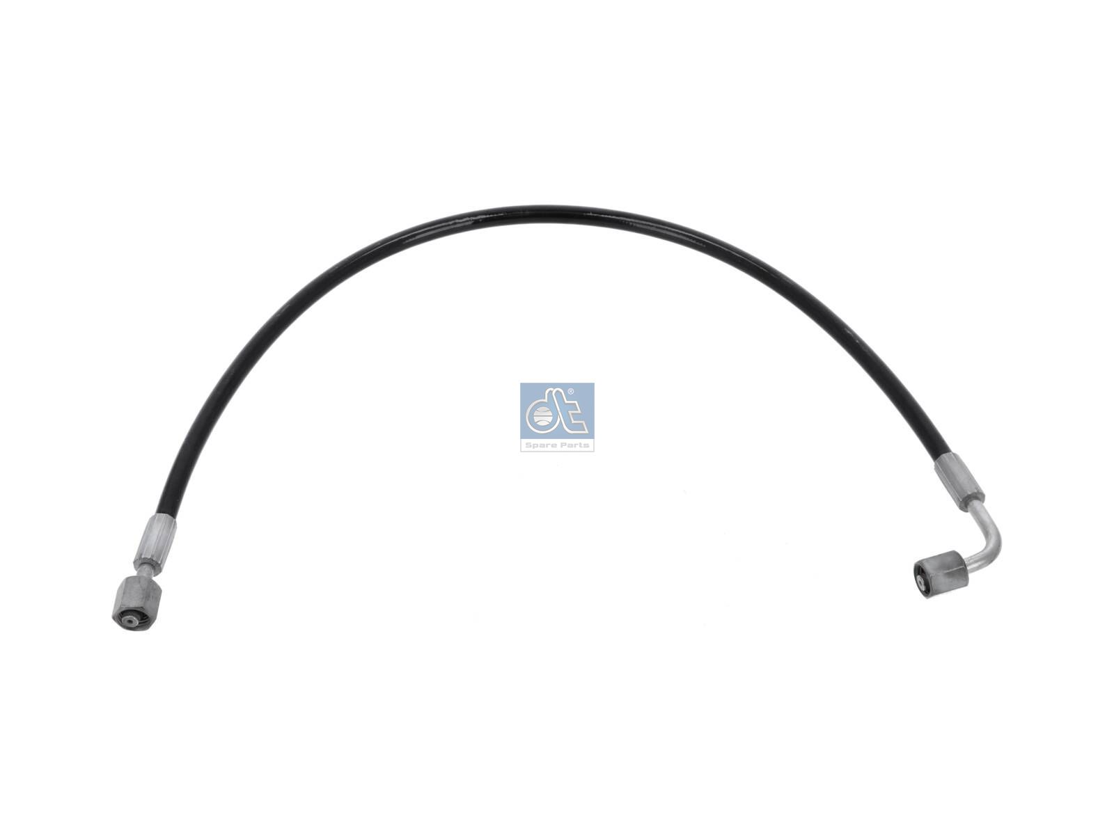DT Spare Parts 3.84077 Hose line, cabin tilt, D: 9 mm, M12 x 1,5, M12 x 1,5, L: 570 mm, L1: 565 mm, 362 bar