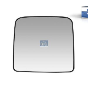 DT Spare Parts 3.86115 Mirror glass, wide view mirror, right, heated, R: 300 mm