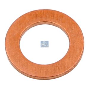 DT Spare Parts 3.89507 Copper washer, d: 6.5 mm, D: 11 mm, S: 1 mm