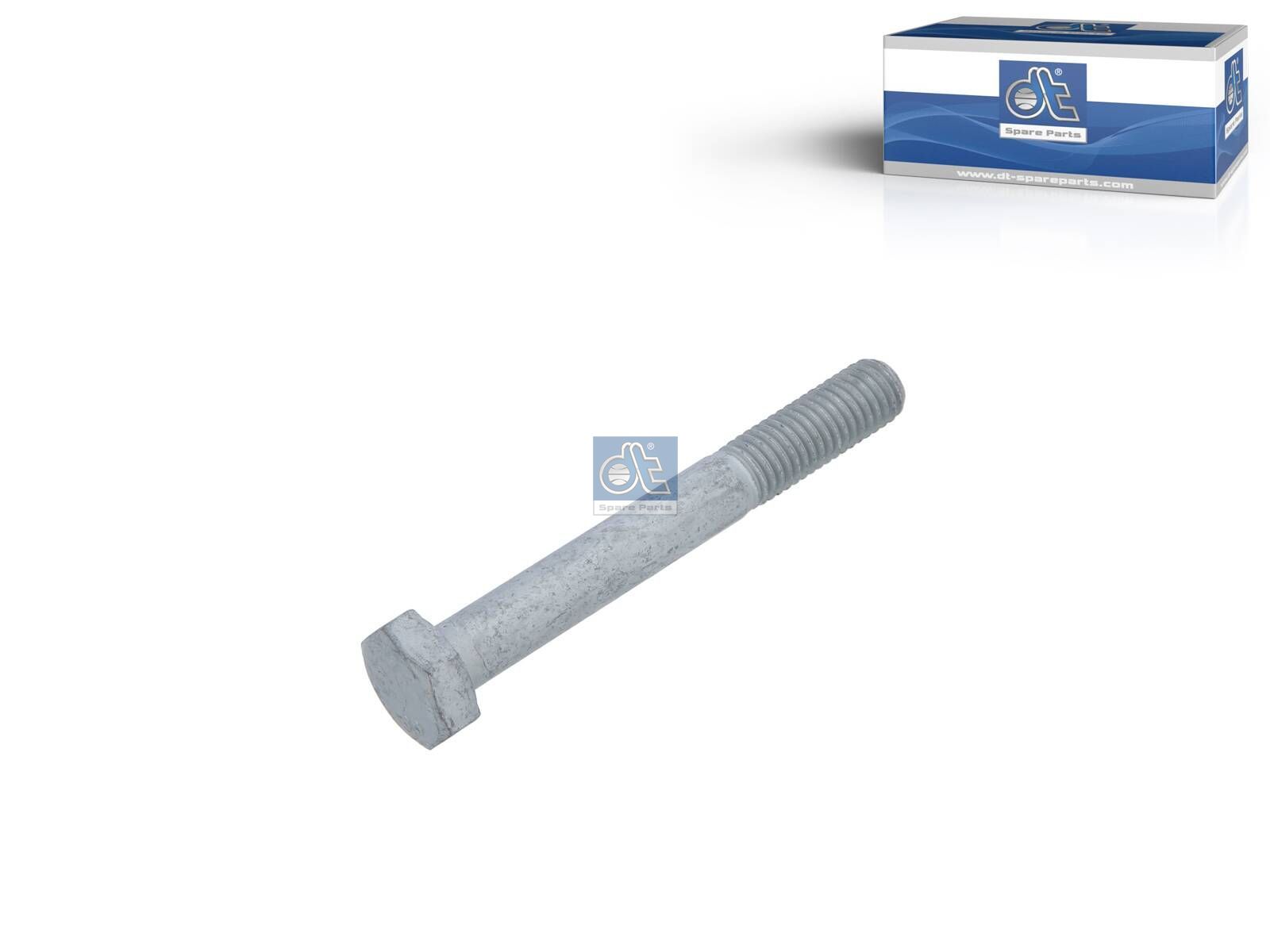 DT Spare Parts 3.89622 Screw, M10, Lu: 80 mm, SW: 17, 8.8, DIN 931