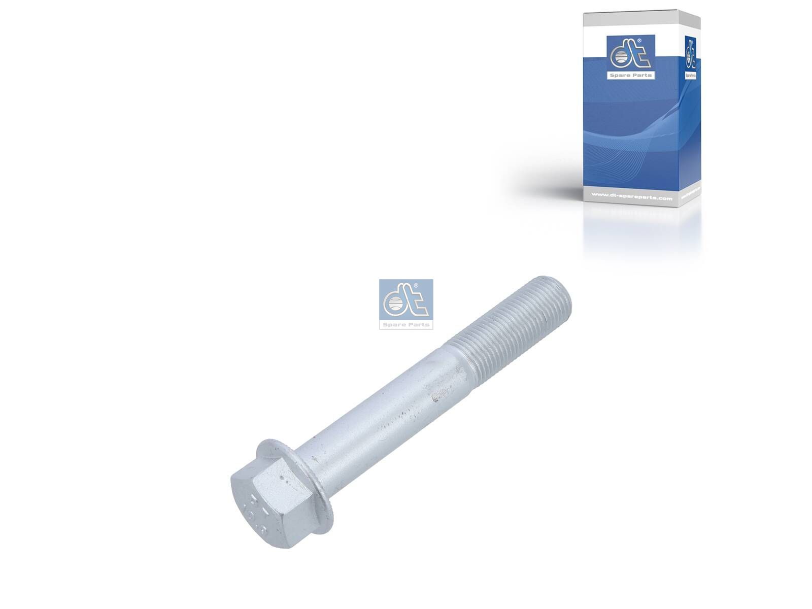 DT Spare Parts 3.89654 Screw, M16 x 1,5, LTh: 40 mm, Lu: 100 mm, SW: 22, 10.9