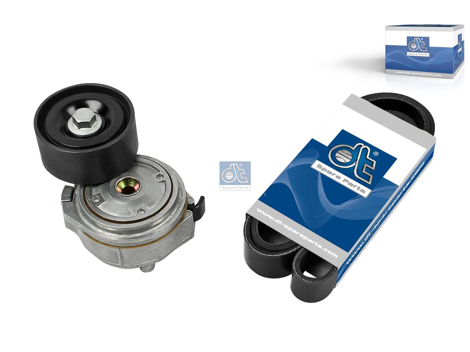 DT Spare Parts 3.93010 Belt tensioner kit, 8 PK, L: 1275 mm