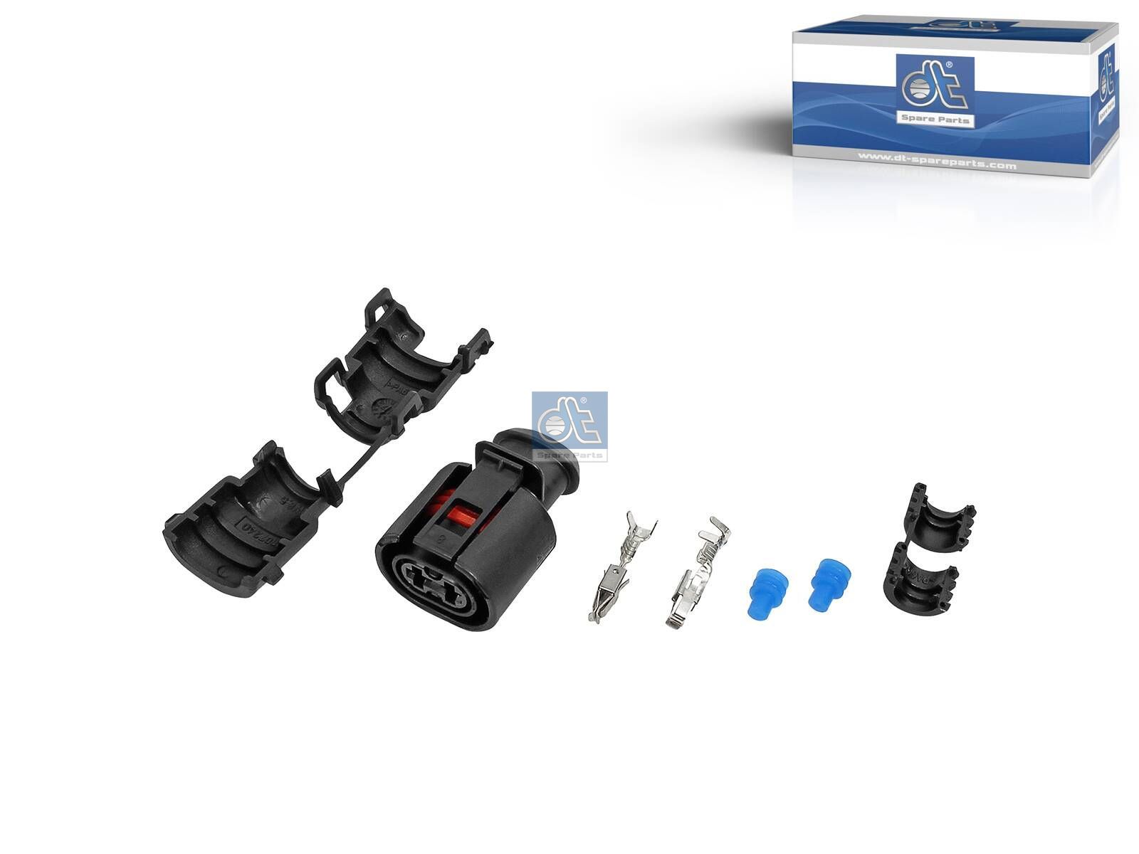 DT Spare Parts 3.93304 Repair kit, plug, 2 poles