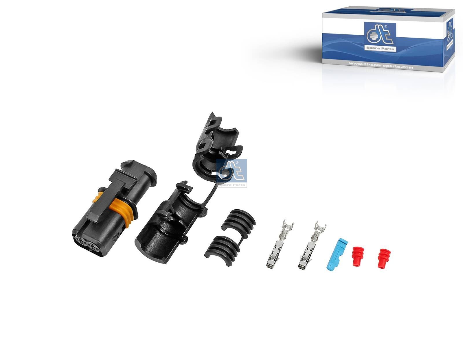 DT Spare Parts 3.93308 Repair kit, plug, 2 poles
