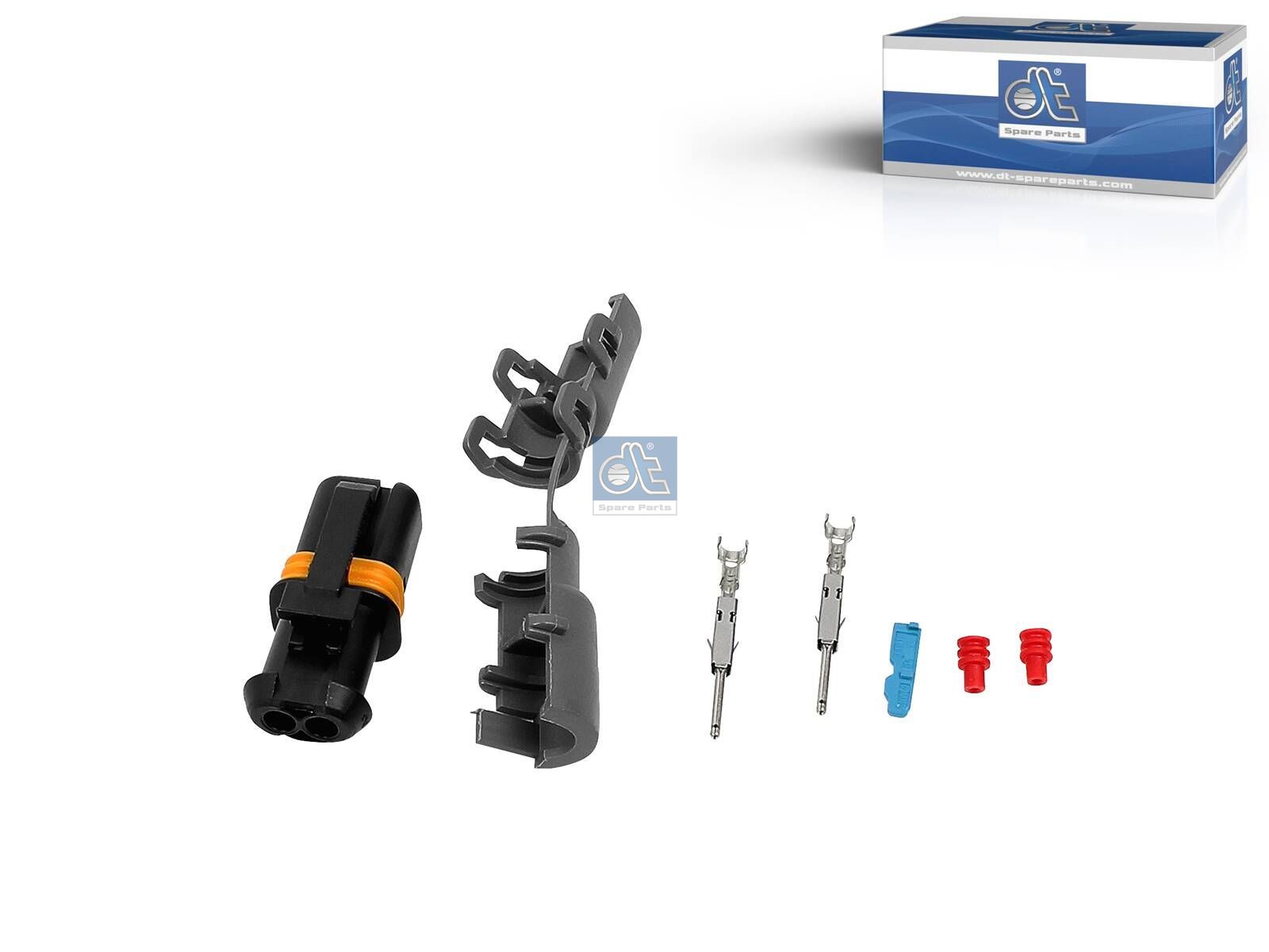 DT Spare Parts 3.93309 Repair kit, plug, 2 poles