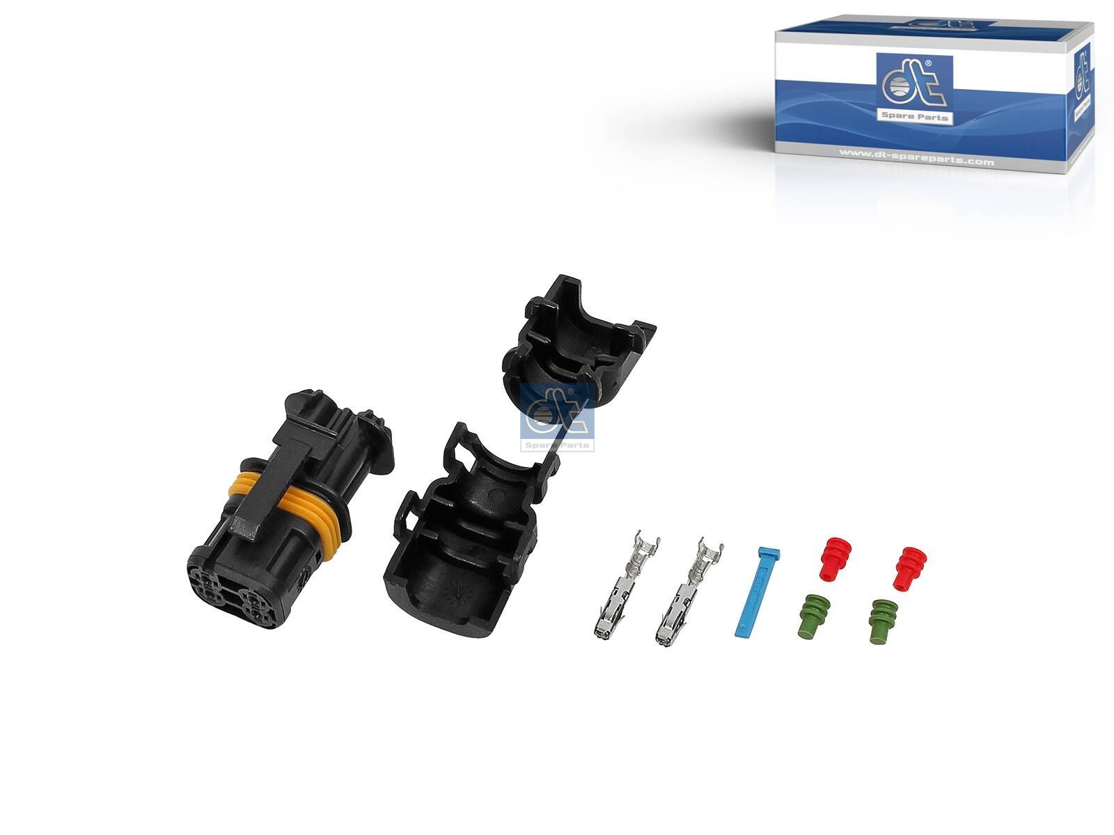 DT Spare Parts 3.93310 Repair kit, plug, 4 poles