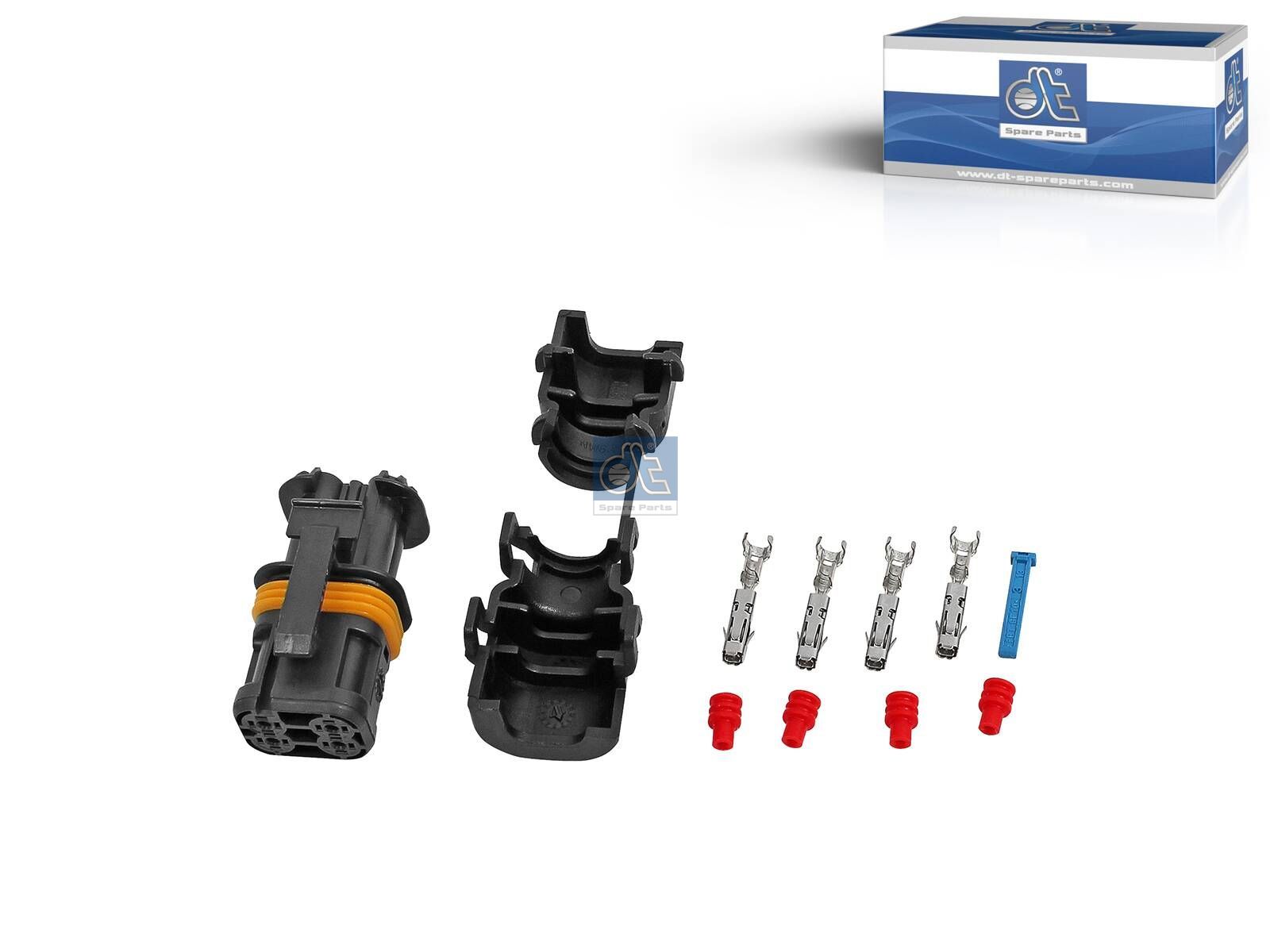 DT Spare Parts 3.93311 Repair kit, plug, 4 poles