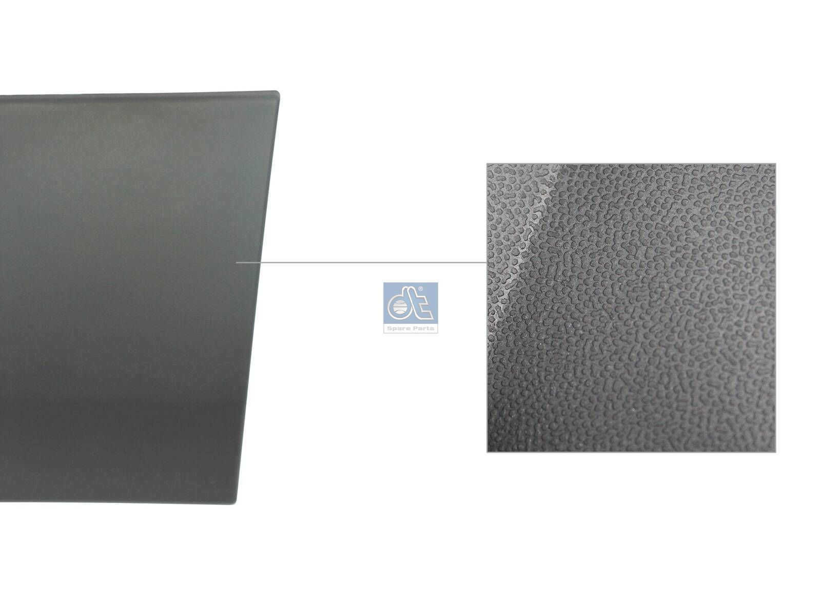 DT Spare Parts 4.00009 Cover moulding, lateral, left