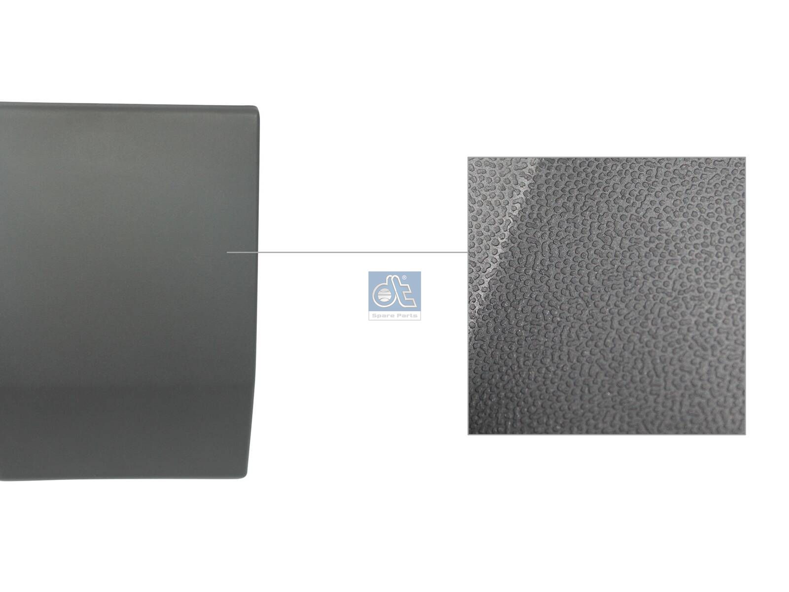 DT Spare Parts 4.00010 Cover moulding, lateral, right