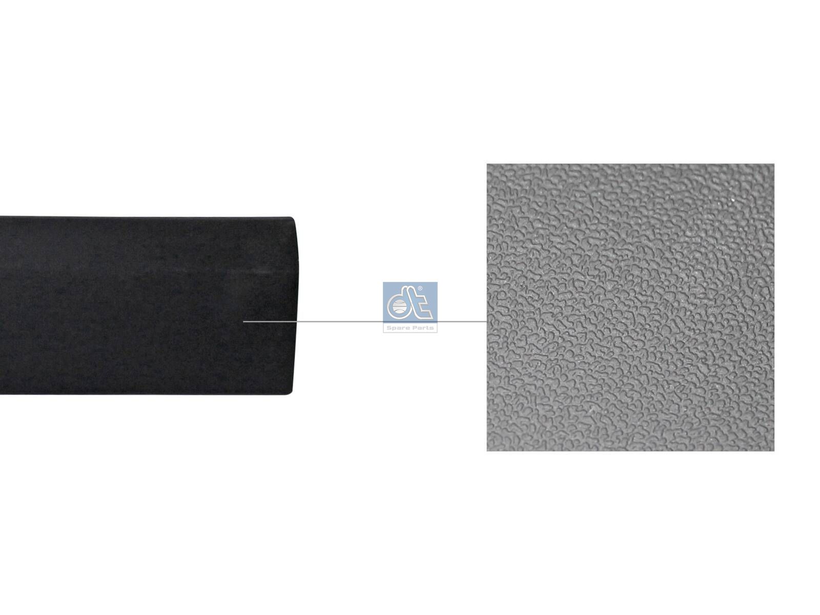 DT Spare Parts 4.00155 Cover moulding, lateral, right