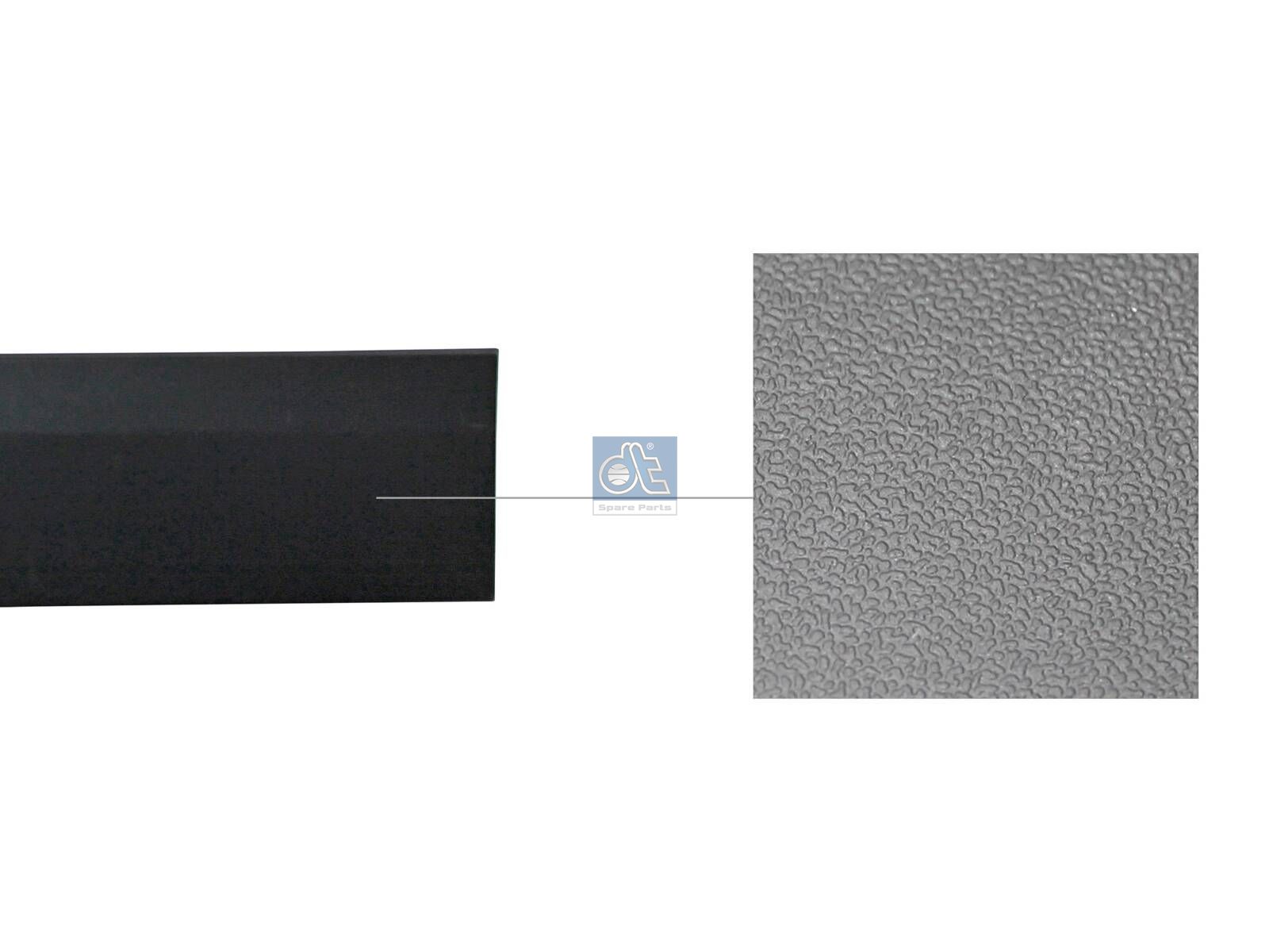 DT Spare Parts 4.00157 Cover moulding, lateral, right