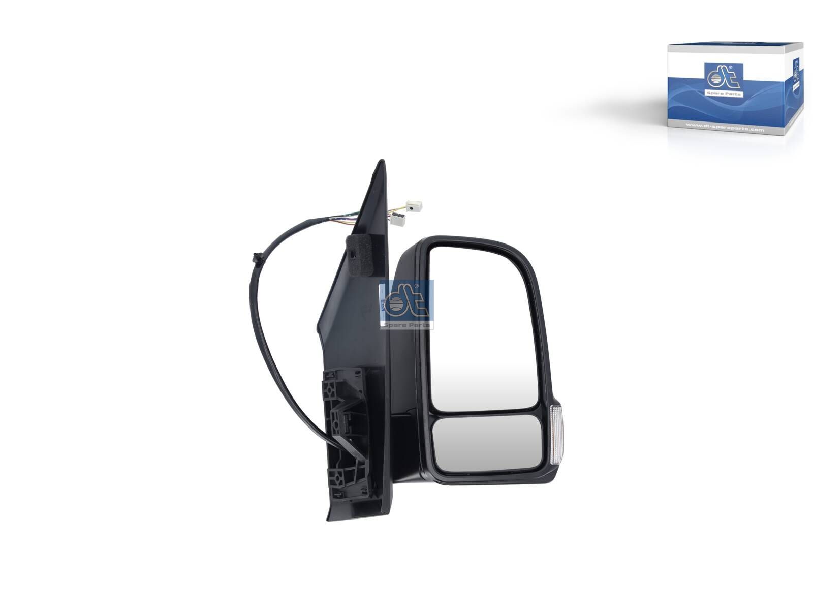 DT Spare Parts 4.00986 Main mirror, complete, right, electrical, heatable