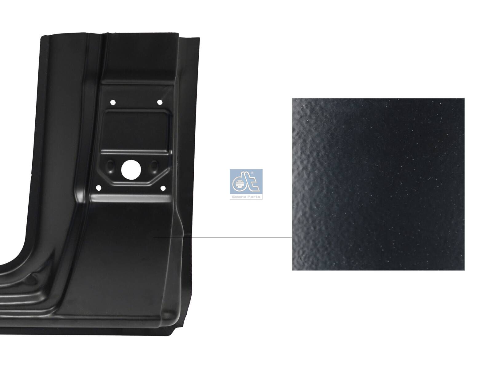 DT Spare Parts 4.01003 Pillar lining, front, left, lower