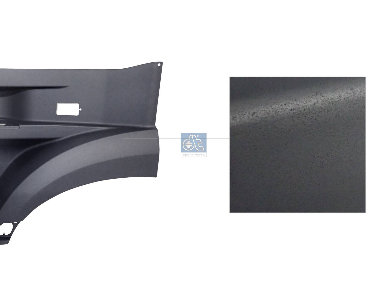 DT Spare Parts 4.01126 Step well case, upper left