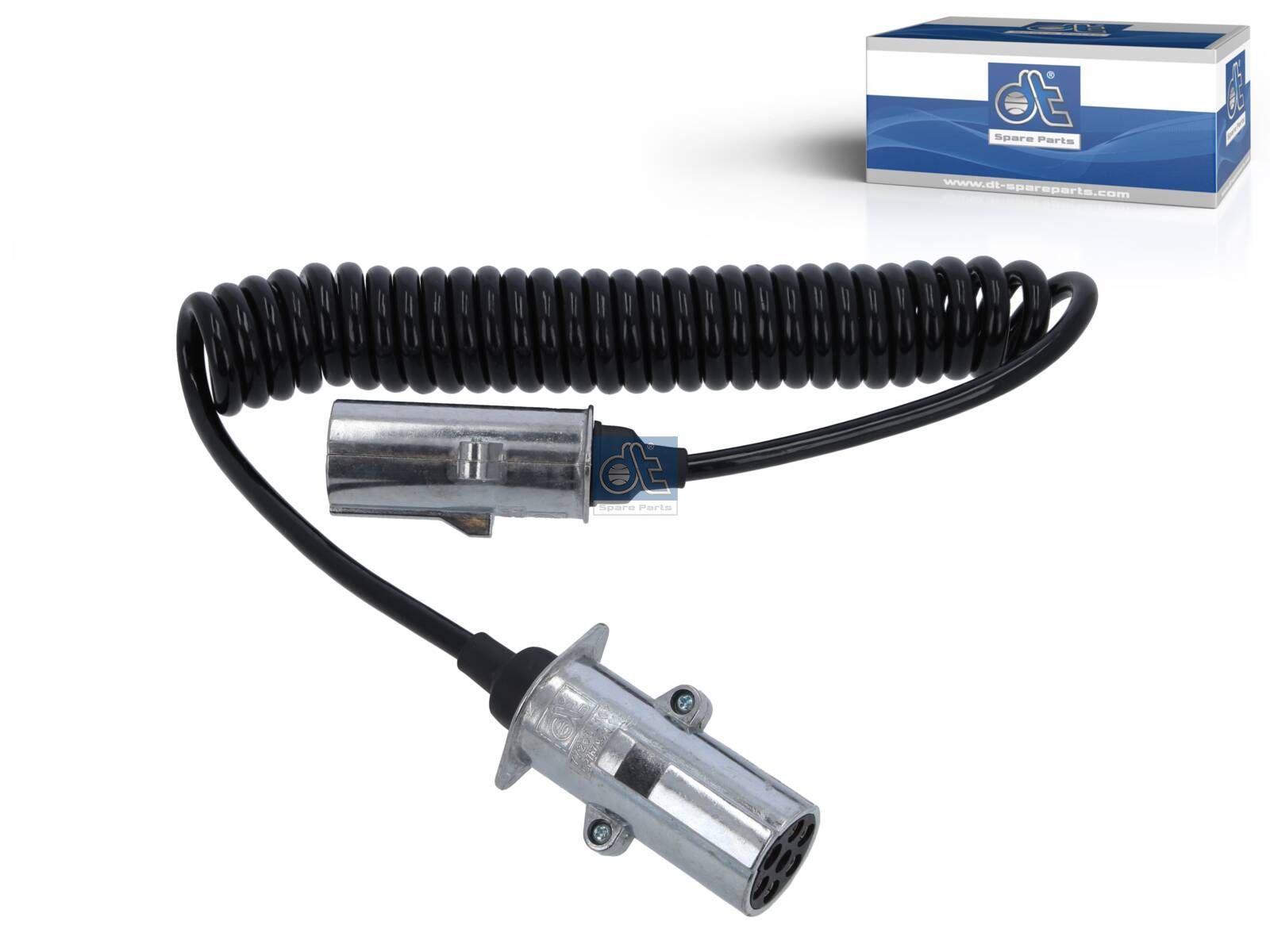 DT Spare Parts 4.10119 Electrical coil, 24 V, L: 4 m, ISO 1185, 7 poles