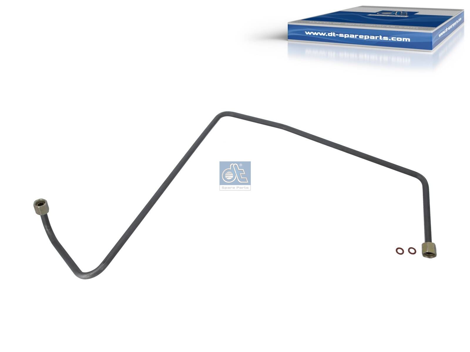 DT Spare Parts 4.10201 Brake pipe, D: 15 mm, M22 x 1,5, L: 1700 mm