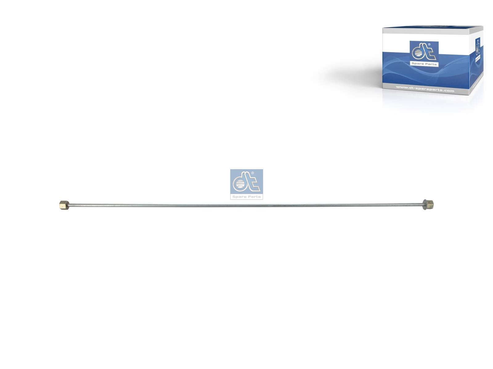 DT Spare Parts 4.10314 Injection line, straight, L: 750 mm