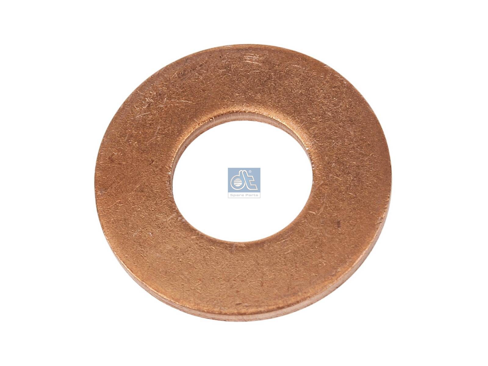 DT Spare Parts 4.20328 Copper washer, d: 9.5 mm, D: 20 mm, S: 1.5 mm