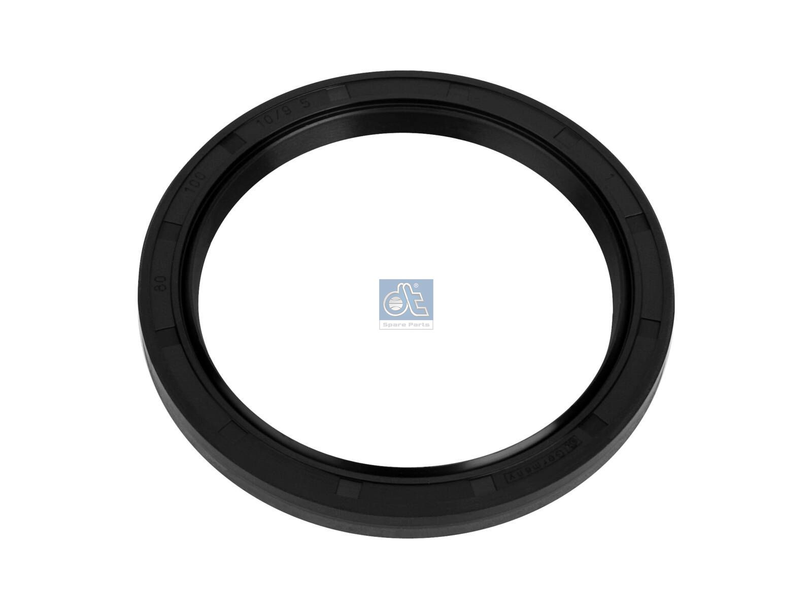 DT Spare Parts 4.20454 Oil seal, d: 80 mm, D: 100 mm, H1: 9.5 mm, H2: 10 mm