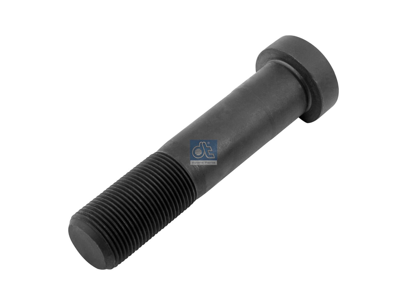DT Spare Parts 4.40139 Wheel bolt, round head, M22 x 1,5, LTh: 38 mm, Lu: 98 mm, D: 32 mm, L: 109 mm, 10.9