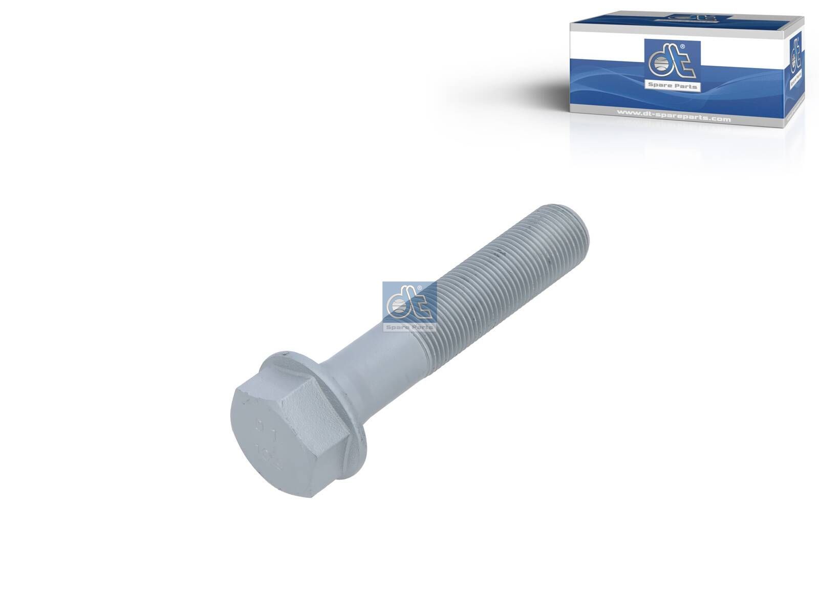 DT Spare Parts 4.40372 Screw, M24 x 2, SW: 36, L: 122 mm, 10.9