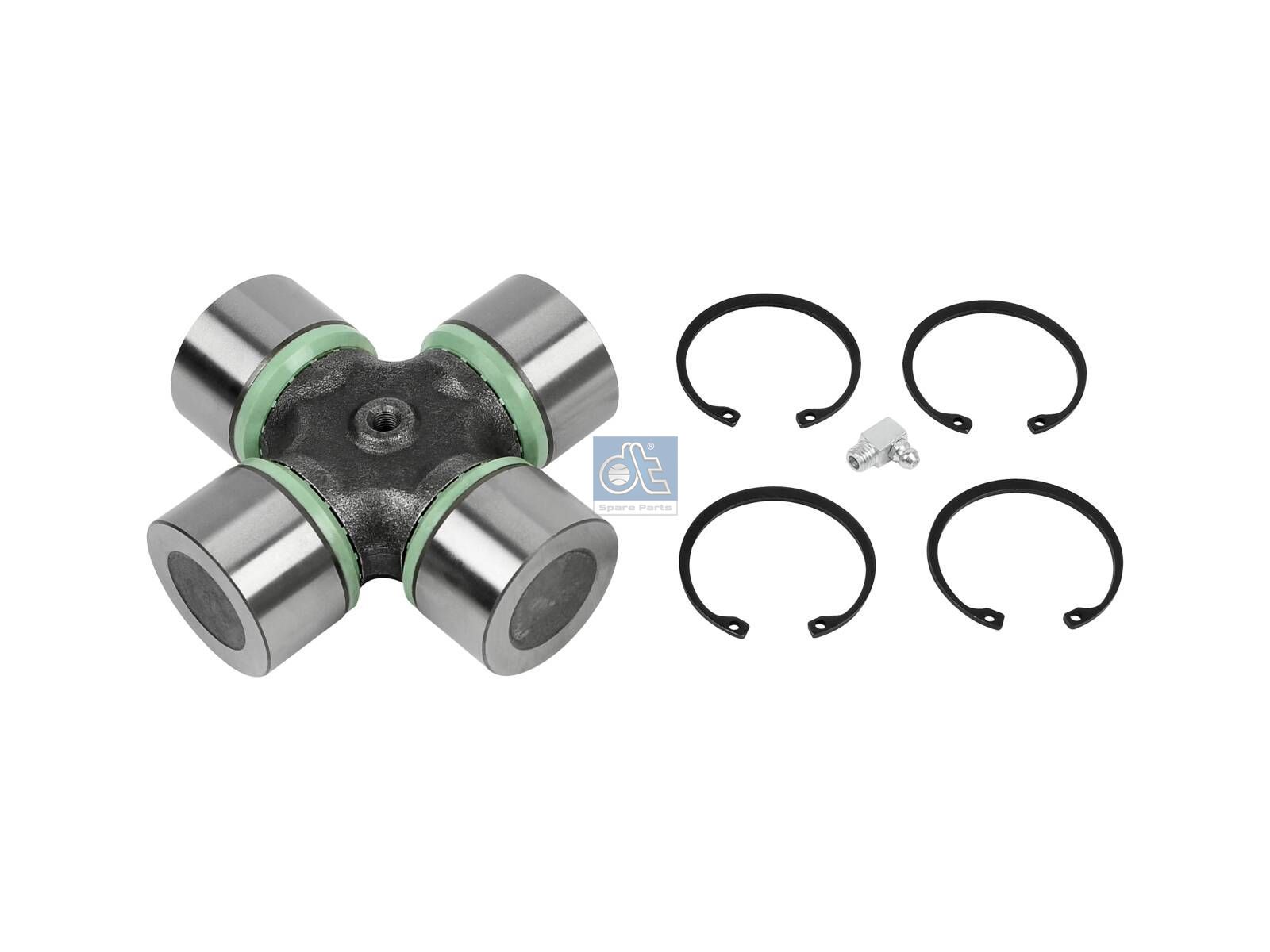 DT Spare Parts 4.60111 Joint cross, D: 52 mm, L: 133 mm